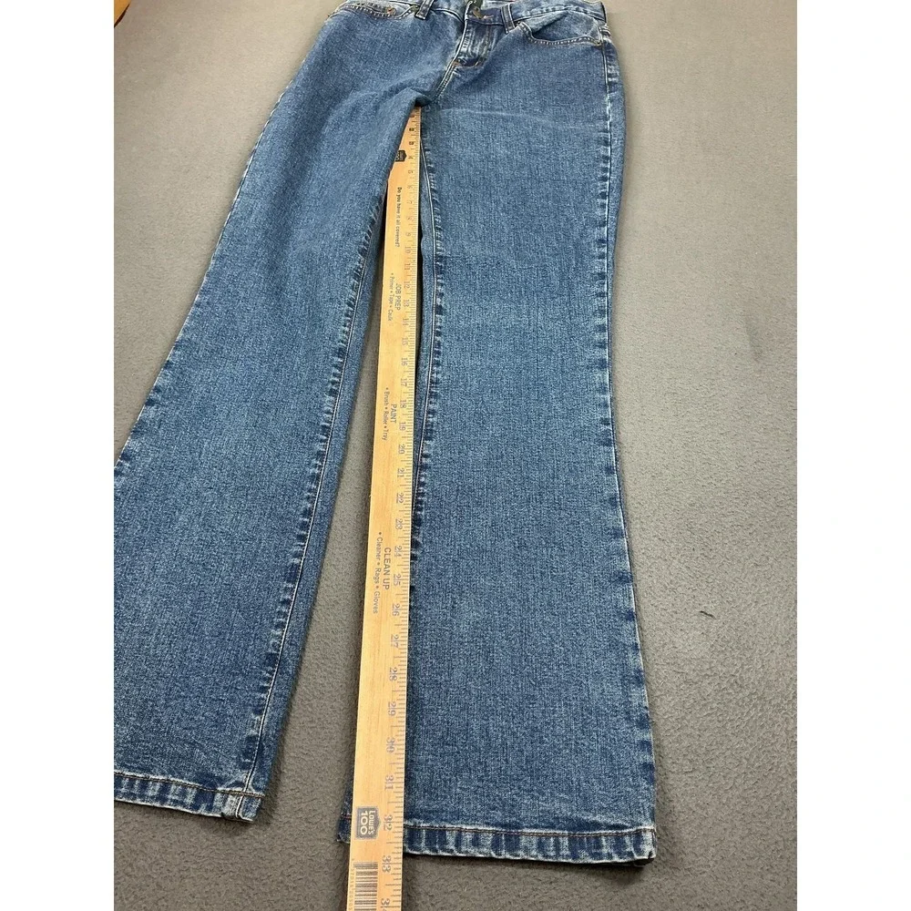 LRL‎ Lauren Jeans Ralph Lauren Jeans Womens 2 Medium Blue Bootcut Stretch Denim
